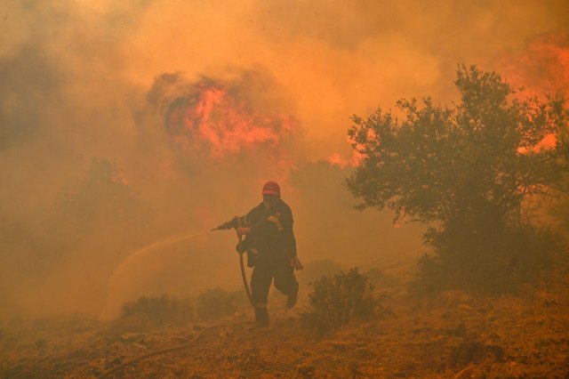 Požar u Hrvatskoj, gori gusta borova šuma: Podignuti kanaderi