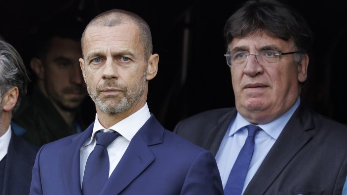 Ceferin: Le infrastrutture del calcio in Italia sono pessime