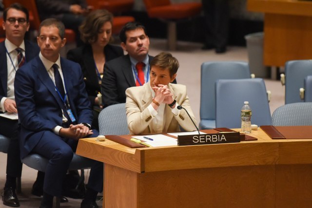 Brnabić at the UN Security Council on Kosovo: The man who shot Serbian boy is free