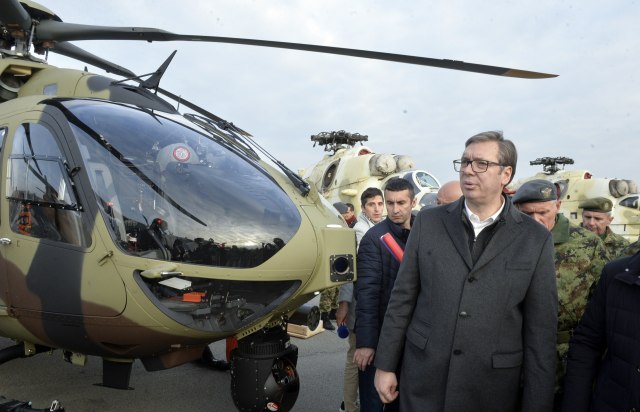 Vučić na predstavljanju 11 helikoptera: 
