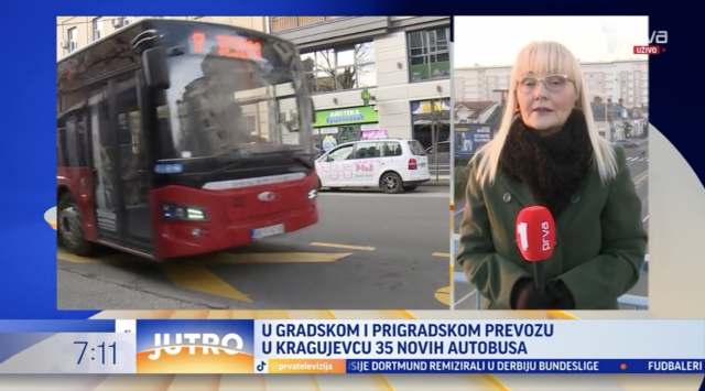 U gradskom i prigradskom prevozu u Kragujevcu 35 novih autobusa VIDEO