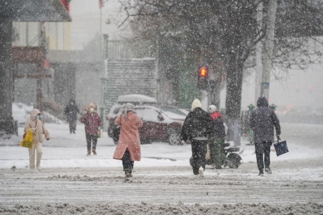 Snow's coming to Belgrade