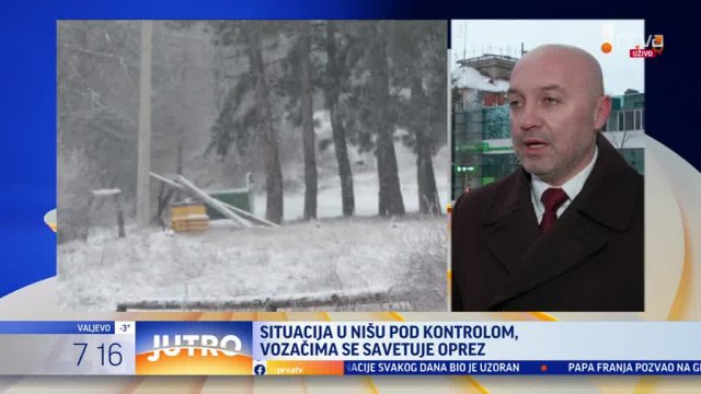 Situacija u Nišu pod kontrolom, vozaèima se savetuje oprez VIDEO