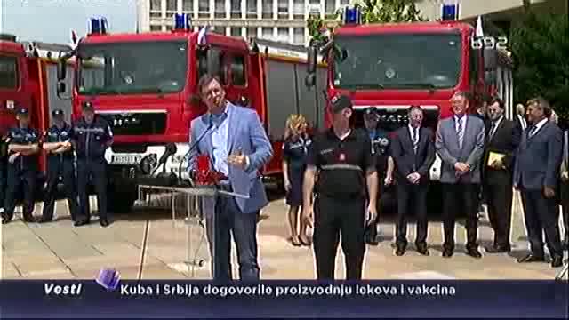 Vatrogascima od Rusa 14 vozila