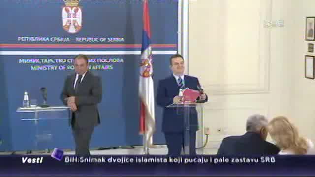Srbija i Hrvatska, nota na notu