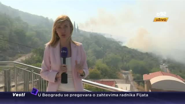 U Crnoj Gori i dalje bukte požari