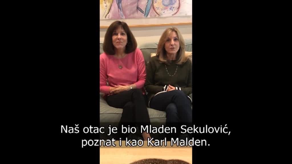 Ćerke Karla Maldena zahvalile Srbiji na podizanju spomenika slavnom glumcu