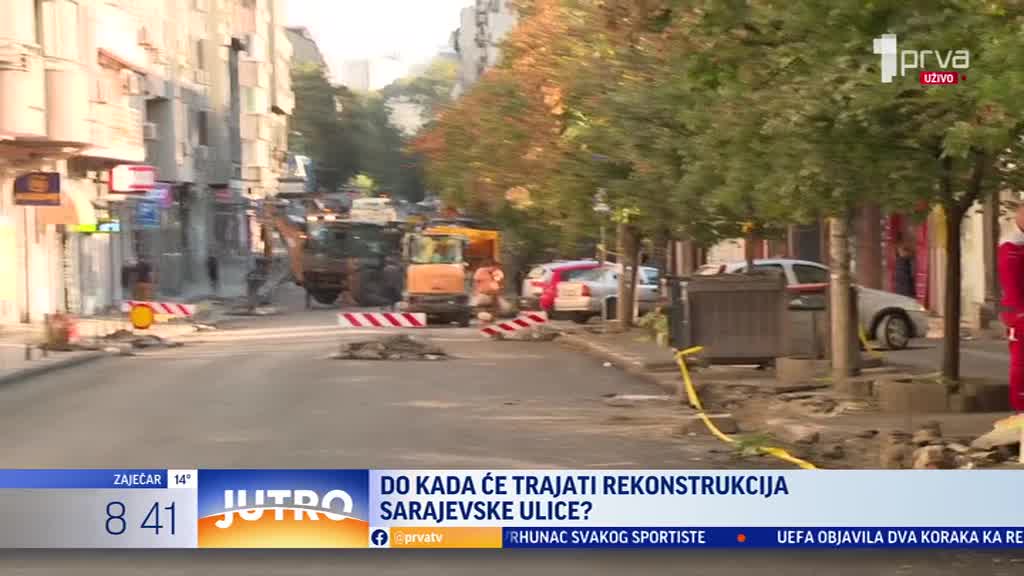 Evo do kada će trajati radovi u Sarajevskoj ulici. Uskoro normalizacija saobraćaja