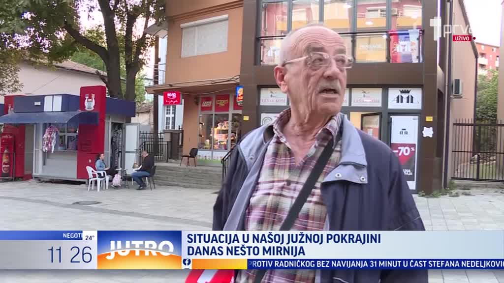 Srbi sa KiM govorili za TV Prva o atmosferi posle upada u KBC Kosovska Mitrovica