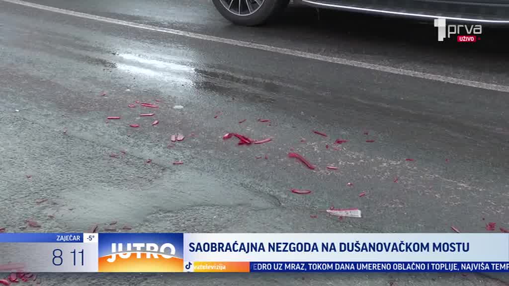 Vozači, oprezno: Dve saobraćajne nesreće na istom mestu u Beogradu