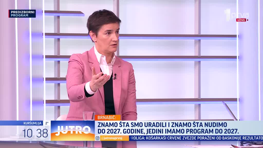 Brnabić: Za opoziciju i tajkunske medije Mića Berić je košarkaška legenda, a Nikola Jokić je niko i ništa