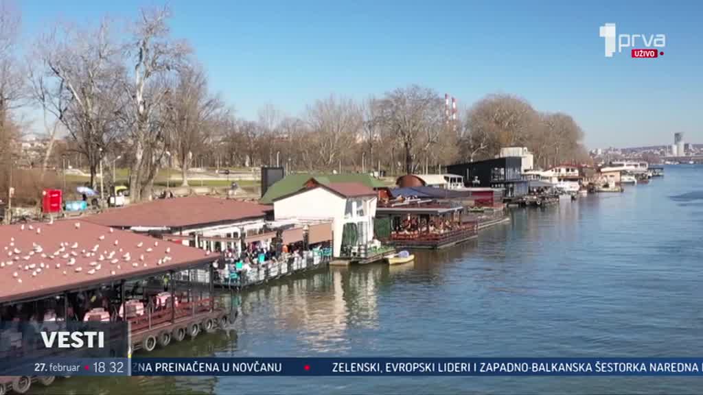 Nastavlja se uklanjanje splavova u Beogradu